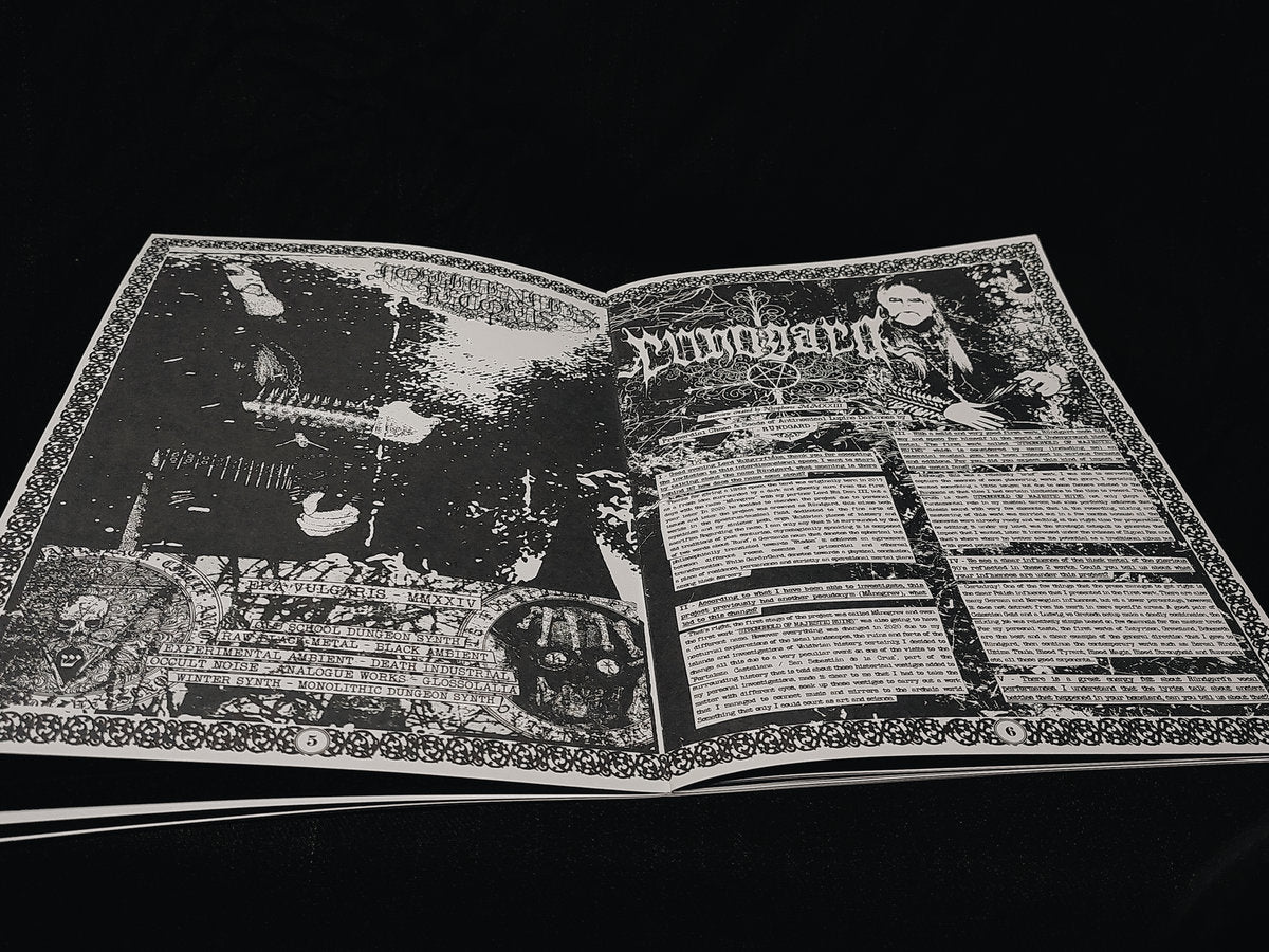 Rabenfestung Magazine - I. (Black Cover w/ Wax Stamp)