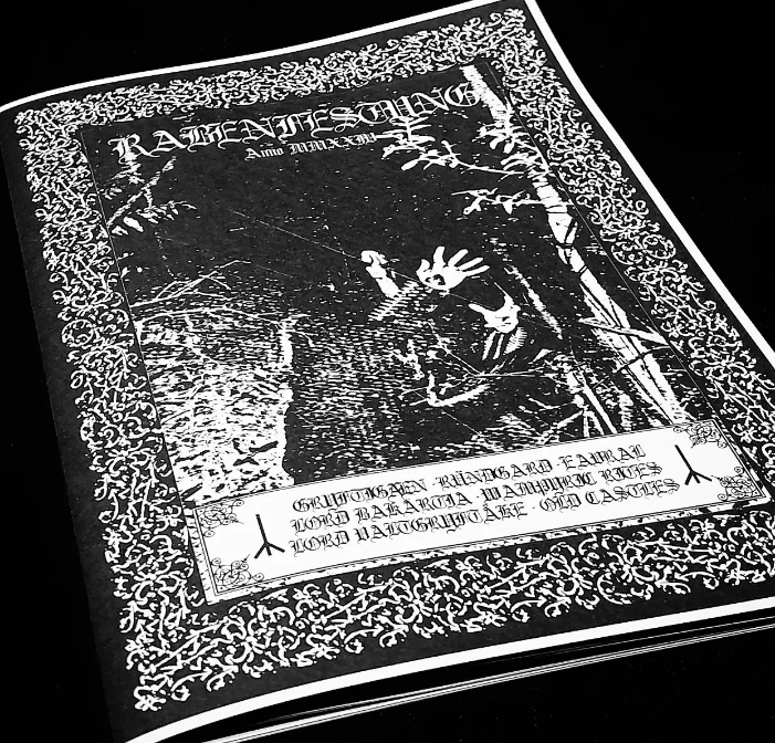 Rabenfestung Magazine - I. (Black Cover w/ Wax Stamp)