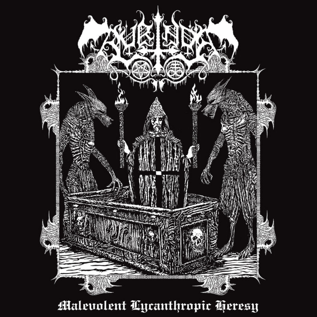 Luring (USA) - Malevolent Lycanthrophic Heresy LP [SPLATTER]