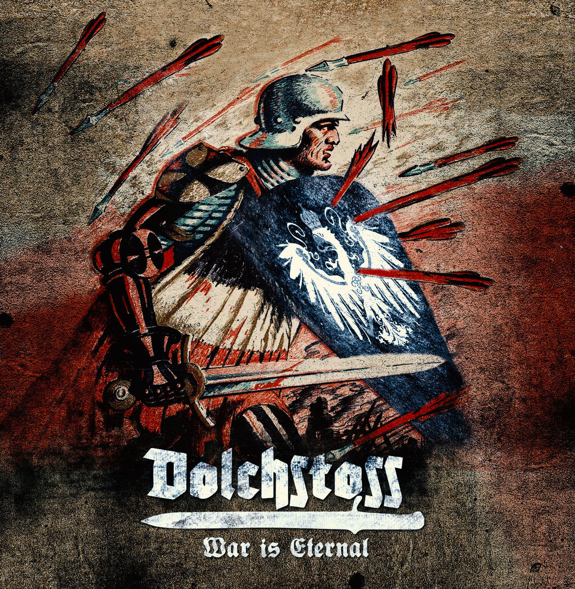 Dolchstoss (BEL) - War Is Eternal LP [BLOOD RED]